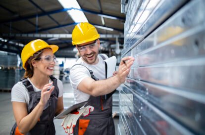 Roller shutter installers